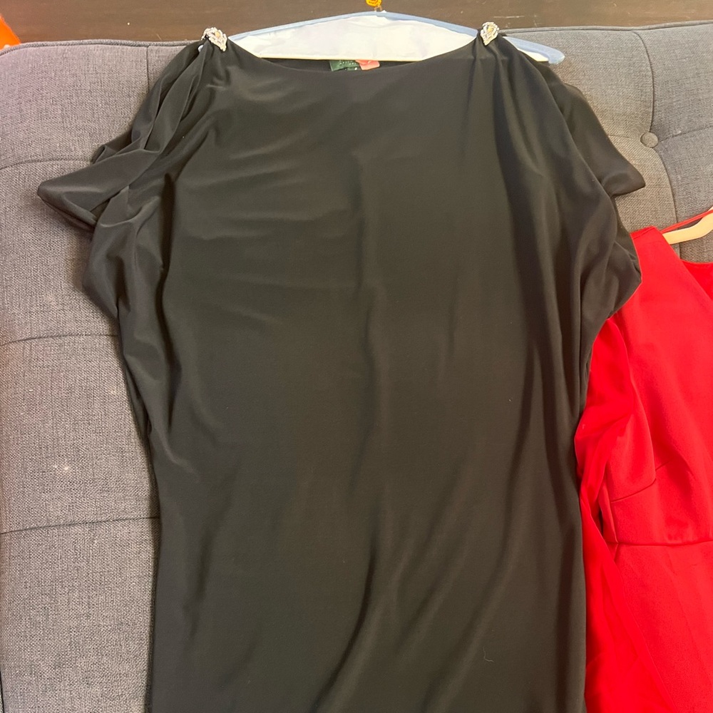 Ralph Lauren black cocktail dress